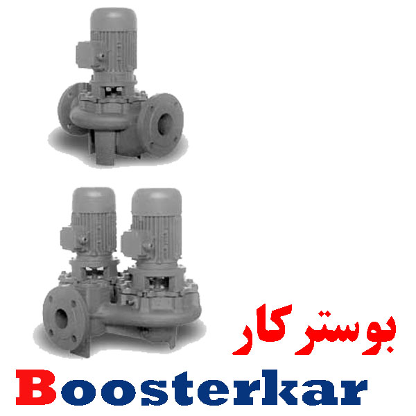 الکتروپمپ خطی (سیرکولاتور) چدنی LPC-LPCD